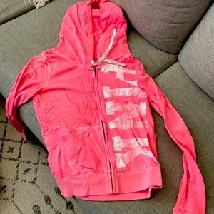 PINK Zip Up Hoodie